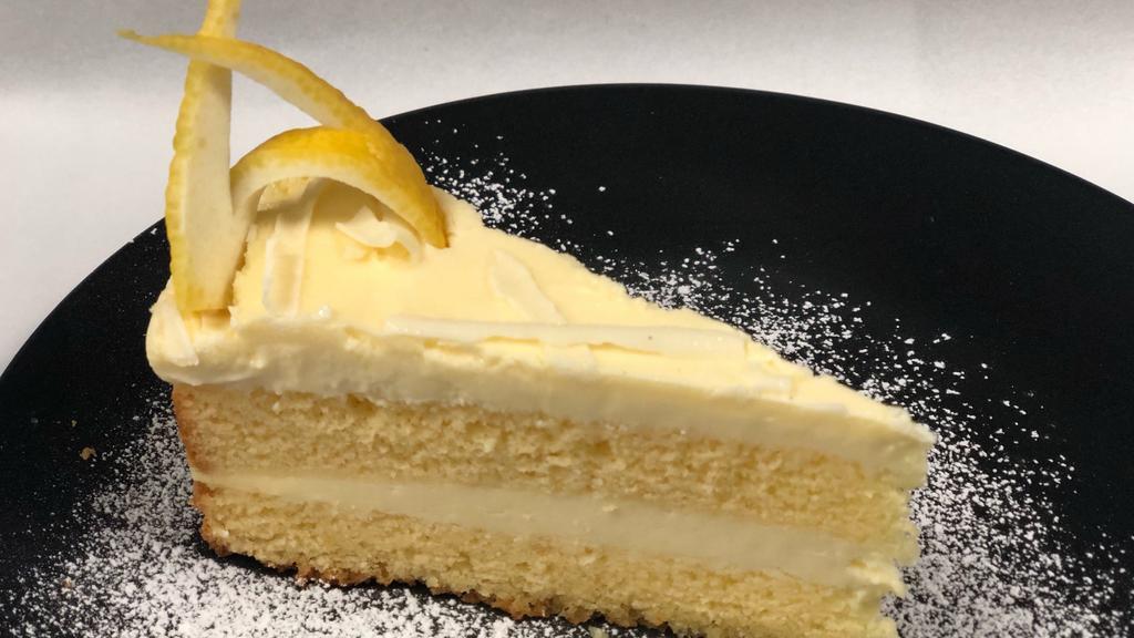 Torta al Limoncello and Mascarpone · A Fluffy 2 layered Limoncello and Mascarpone flavored cake.