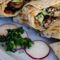 Super Quesadilla Flour with Meat · 