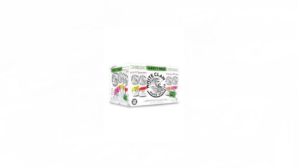 White Claw Hard Seltzer Variety Pack No 1  · Must be 21 to purchase. 12 pack, 12 oz cans, 5% abv.