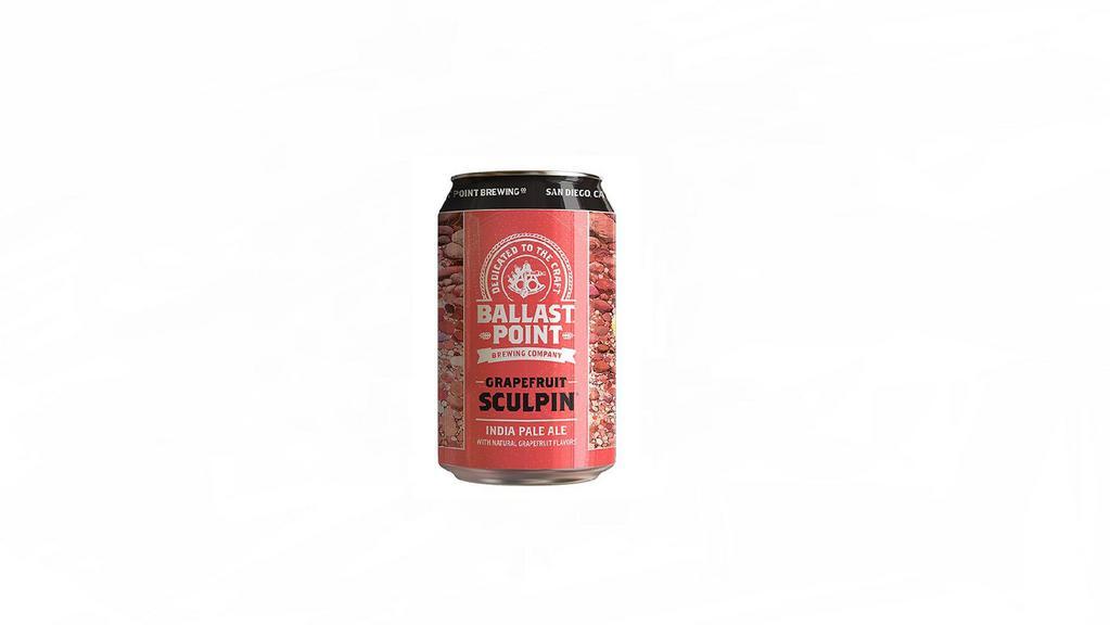 Ballast Point Grapefruit Sculpin IPA (6pk Cans) · Must be 21 to purchase, 7% ABV