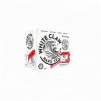 White Claw Hard Seltzer Raspberry · Must be 21 to purchase. 12 oz, 6 pack, can 5% abv.