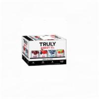Truly Hard Seltzer Berry Variety Pack Seltzer · Must be 21 to purchase. 12 oz, 12 pack, can 5% abv.