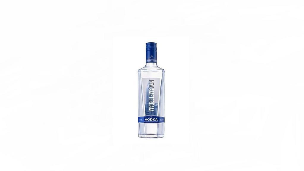 New Amsterdam Vodka (750ml) 40%abv · Must be 21 to purchase. 40% abv.