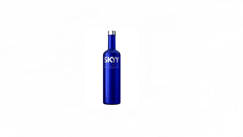 Skyy Vodka 1 Liter · Must be 21 to purchase. 40% abv.