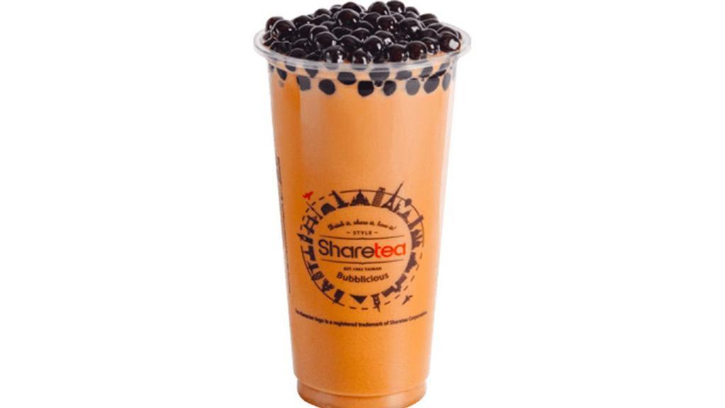 Thai Pearl Milk Tea · This drink comes with boba.