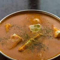 Paneer Tikka Masala · Indian cottage cheese cooked with delicate creamy sauce and spices.