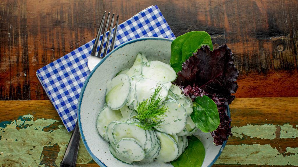 Cucumber Salad  · Sour Cream and Dill