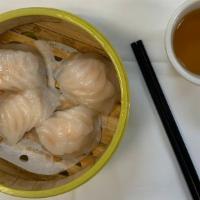 Shrimp Dumplings (4)虾餃 · 虾餃