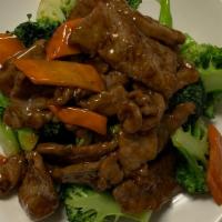 Beef with Broccoli西兰牛肉 · 