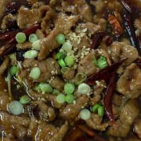 Boiled Beef In Hot Chili Oil水煮牛 · 水煮牛