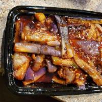 22. Hot & Spicy Eggplant (With Pork) (Hot & Spicy) · 