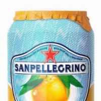 San Pellegrino sparkling orange juice · San Pellegrino sparkling orange juice