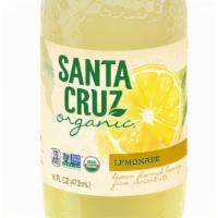 Santa Cruz Lemonade · 16oz Glass Bottle of Tart & Sweet Organic Lemonade
