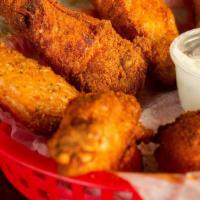 Hot Wings · Each selection is made to order, hand-tossed in our homemade batter & fried to perfection. S...