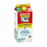 Horizon Organic Fat-Free Milk 1/2 Gallon  · 