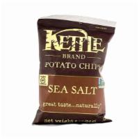 Kettle Brand Potato Chips Sea Salt 2 oz · 