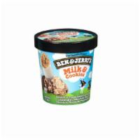 Ben & Jerry's Milk & Cookies Ice Cream 1 Pint · 