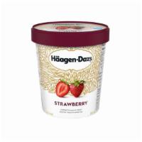 Häagen-Dazs Strawberry Ice Cream 1 Pint · 