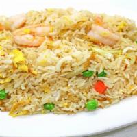 Seafood Fried Rice · Stir fried rice.