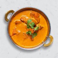 Don't Ever Let it Chickend · Fresh chicken breasts cooked in a creamy tomato gravy and freshly ground spices.