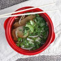 Pho · Traditional Vietnamese beef noodle soup. Proud of our soup is made by secret recipe 10 hour...