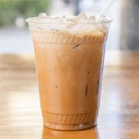 Morning in Vietnam Coffee · Slowly dripped Vietnamese coffee with sweetened condensed milk stirred over ice.