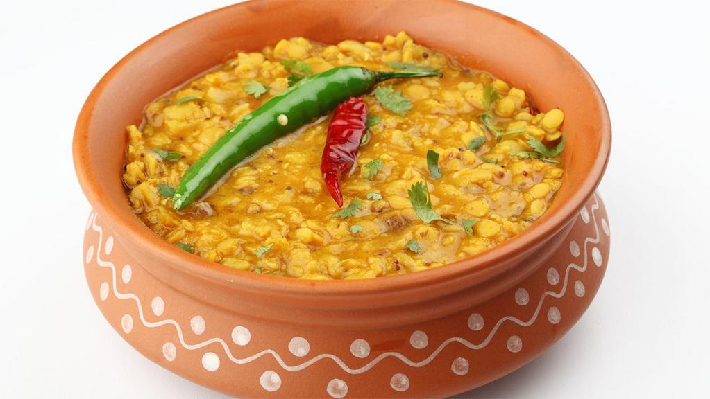 Daal Saag · Delicious yellow lentils with spinach.