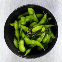 Spicy Edamame · Hot and spicy.