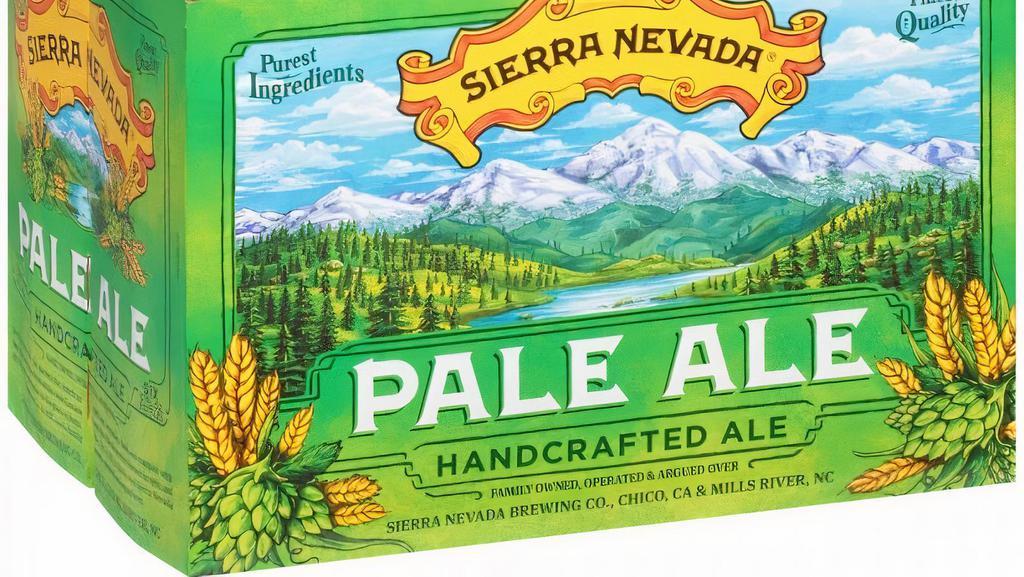 Sierra Nevada Pale Ale · Must be 21 to purchase. Heavy on hops, that was always the brewery plan. So in 1980, we loaded Pale Ale up with Cascade—a new hop at the time named after the mountain range—and the intense aromas of pine and citrus sparked the American craft beer revolution.