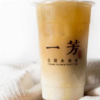 Green Tea Latte 翡翠鮮奶 · Yifang's version of Taiwanese green milk tea with Clover organic milk. Highly recommend addi...