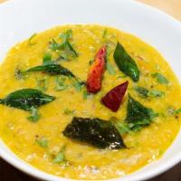 Andhra Dal - 2 Pints (32 oz) · Split yellow lentils pureed to a smooth consistency and tempered with mild spices garnished ...