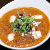 Dal Makhani Curry - 1 Pint (16 oz) · Creamed lentils slow cooked andd flavored with fresh ginger, garlic, and rich blend of spices.