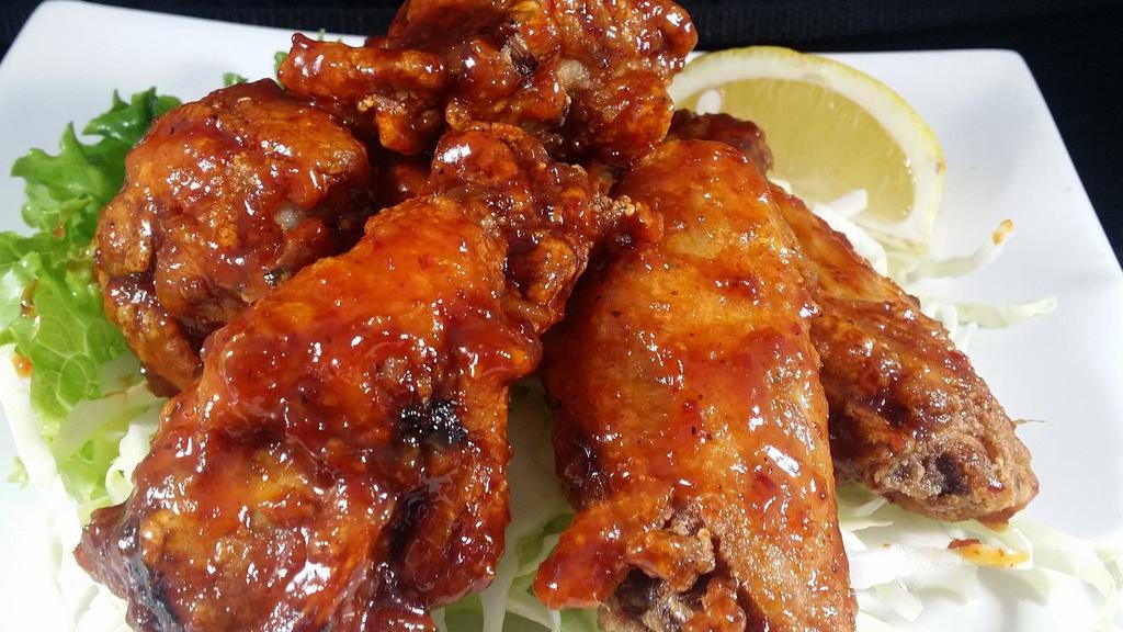 Korean Fried Wings 8pc · 8 pc of Chicken Wings.