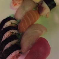Nigiri Sushi Combo · 9 pieces of Nigiri Sushi, served in Chef's choice.