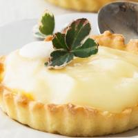 Lemon with Fruit · A buttery short dough tart shell filled with lemon curd, topped with fresh fruit and finishe...