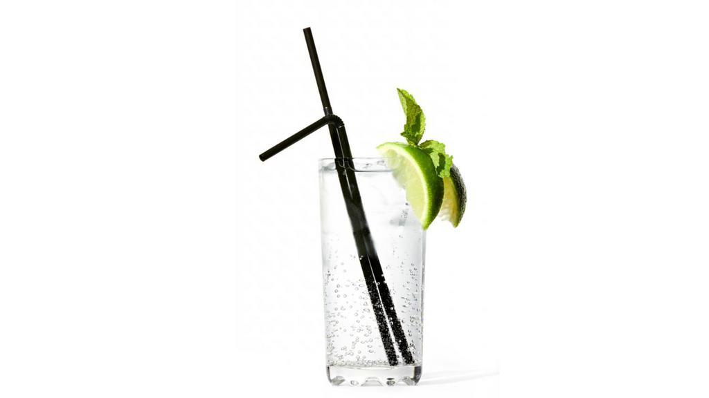 Italian Soda · 20 oz. sparkling water stirred in with one syrup flavor served over ice.