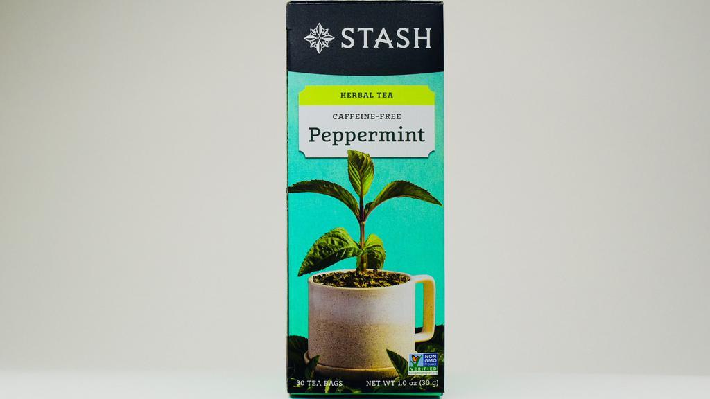 Stash Peppermint 30 Ct · Caffeine free herbal tea...