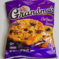 Grandmas Oatmeal Raisin Cookie 2.5oz · 