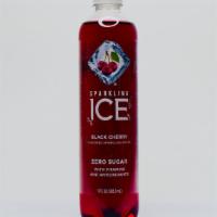 Sparkling Ice Black Cherry 17 oz. · Zero Sugar With Antioxidants and Vitamins...