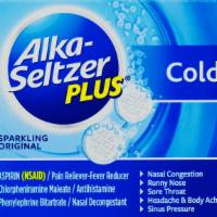 Alka Seltzer Plus · 2 tablets per pack...