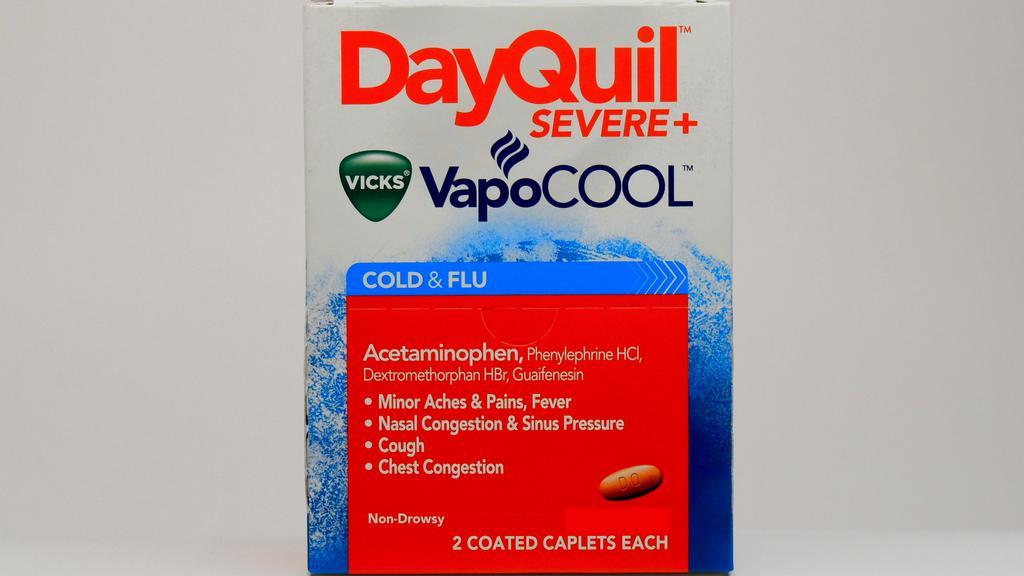 Dayquil Severe+ Cold & Flu · Non-Drowsy 2 caplets per pack...