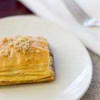15. Baklava · A sweet and flaky pastry filled with walnuts or pistachios.