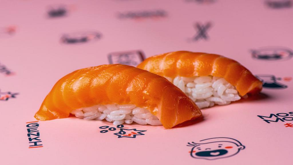 King Salmon Nigiri · King Salmon, Sushi Rice (2 pieces)