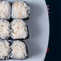 Blue Crab Roll (6 piece) · Blue Crab, Sesame Seeds, Sushi Rice, Nori