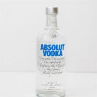 1 Bottle Absolut vodka · 750ml