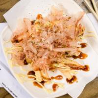 Orenchi Fries · Okonomiyaki style french fries