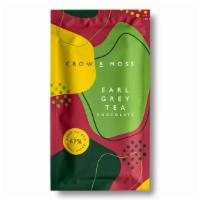 Crow & Moss Earl Grey Tea 67% (70 grs Bar) · Get your afternoon tea fix on with this perfect fusion of fudgy, decadent chocolate infused ...