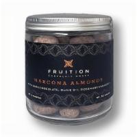 Marcona Almonds With Rosemary & Olive Oil · Dark Chocolate Coated Marcona Almonds with Rosemary & Olive Oil. Marcona almonds pan-fried i...
