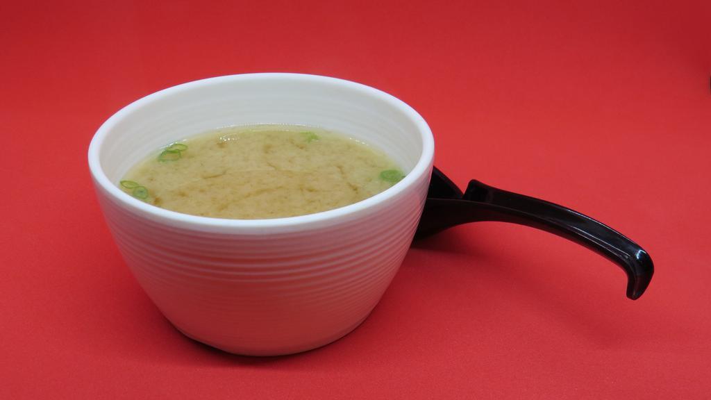Miso Soup · Gluten free.