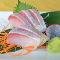 Hamachi Sashimi Appetizer · 5 pcs. Yellowtail Sashimi
